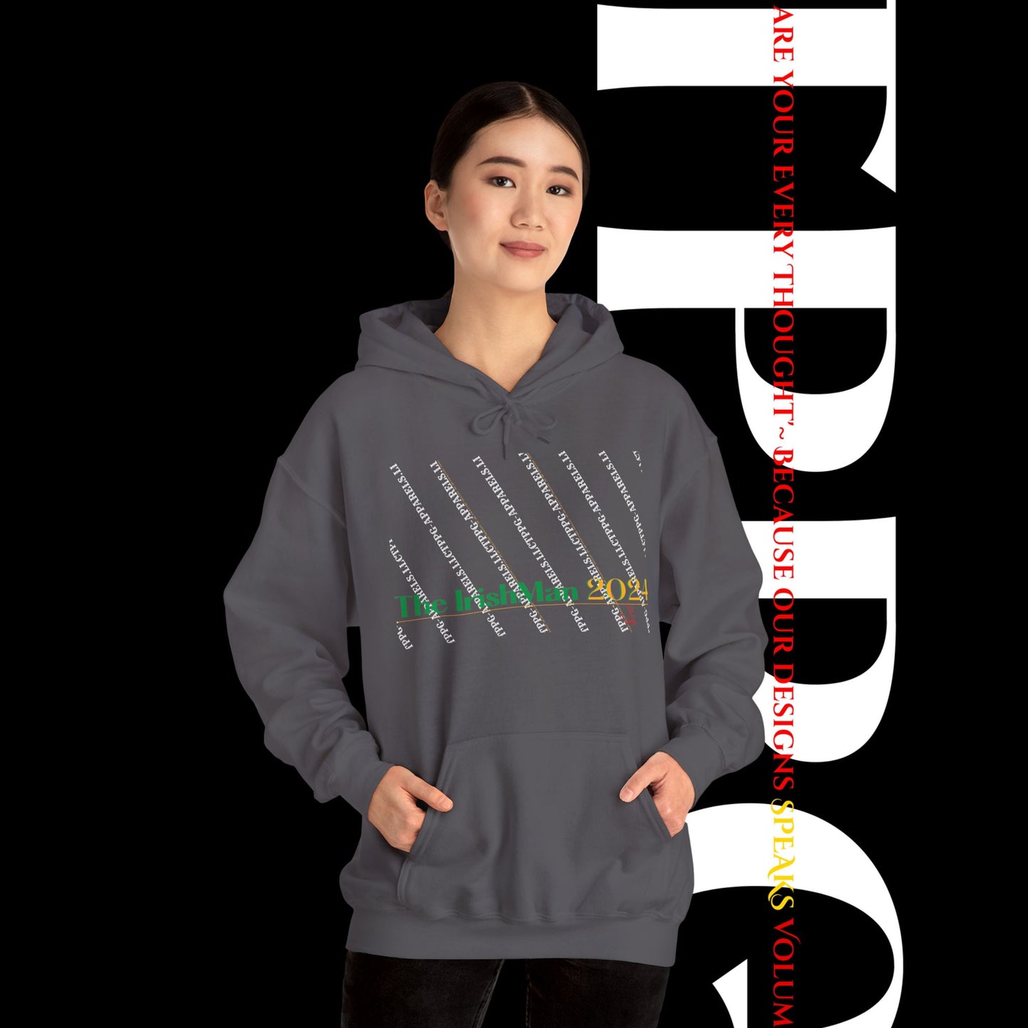 Heavy Sweatshirt Unisex Blend™ Hoodie - "The Irishman 2024"