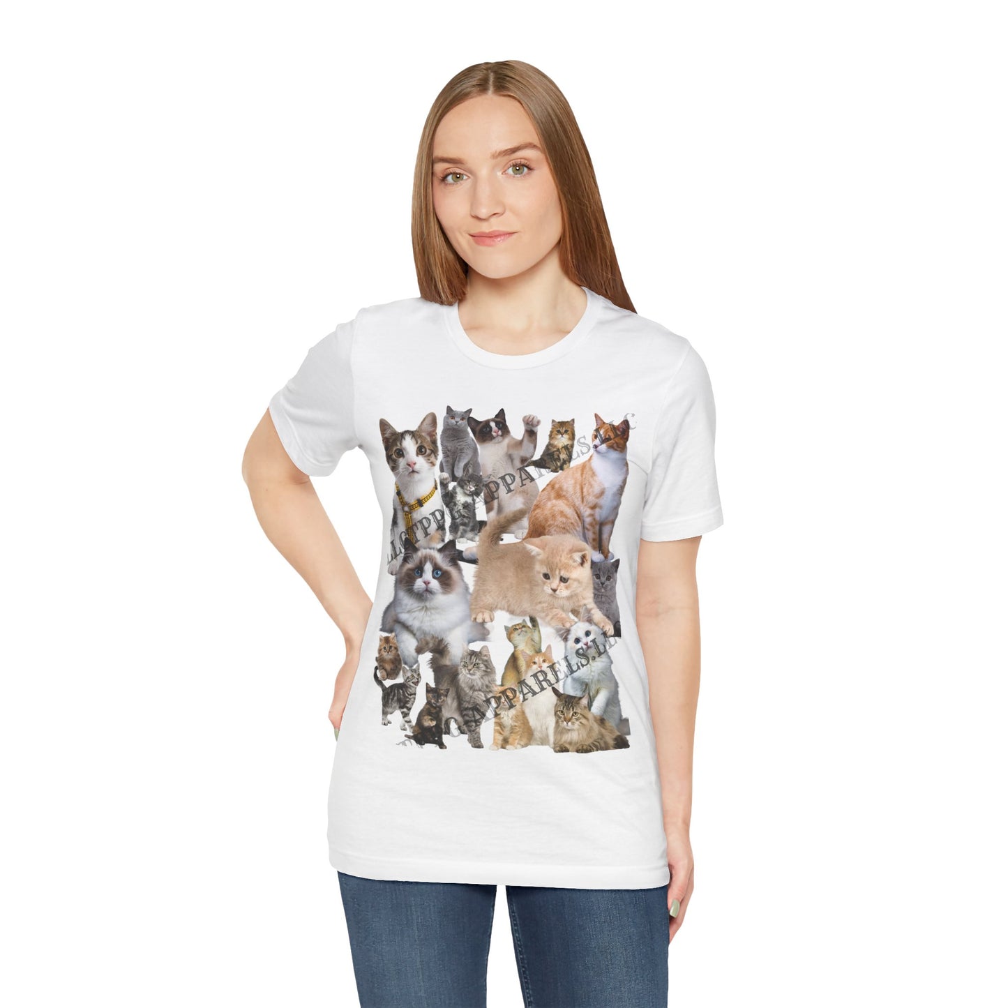 Unisex "Cats" Jersey T-Shirt