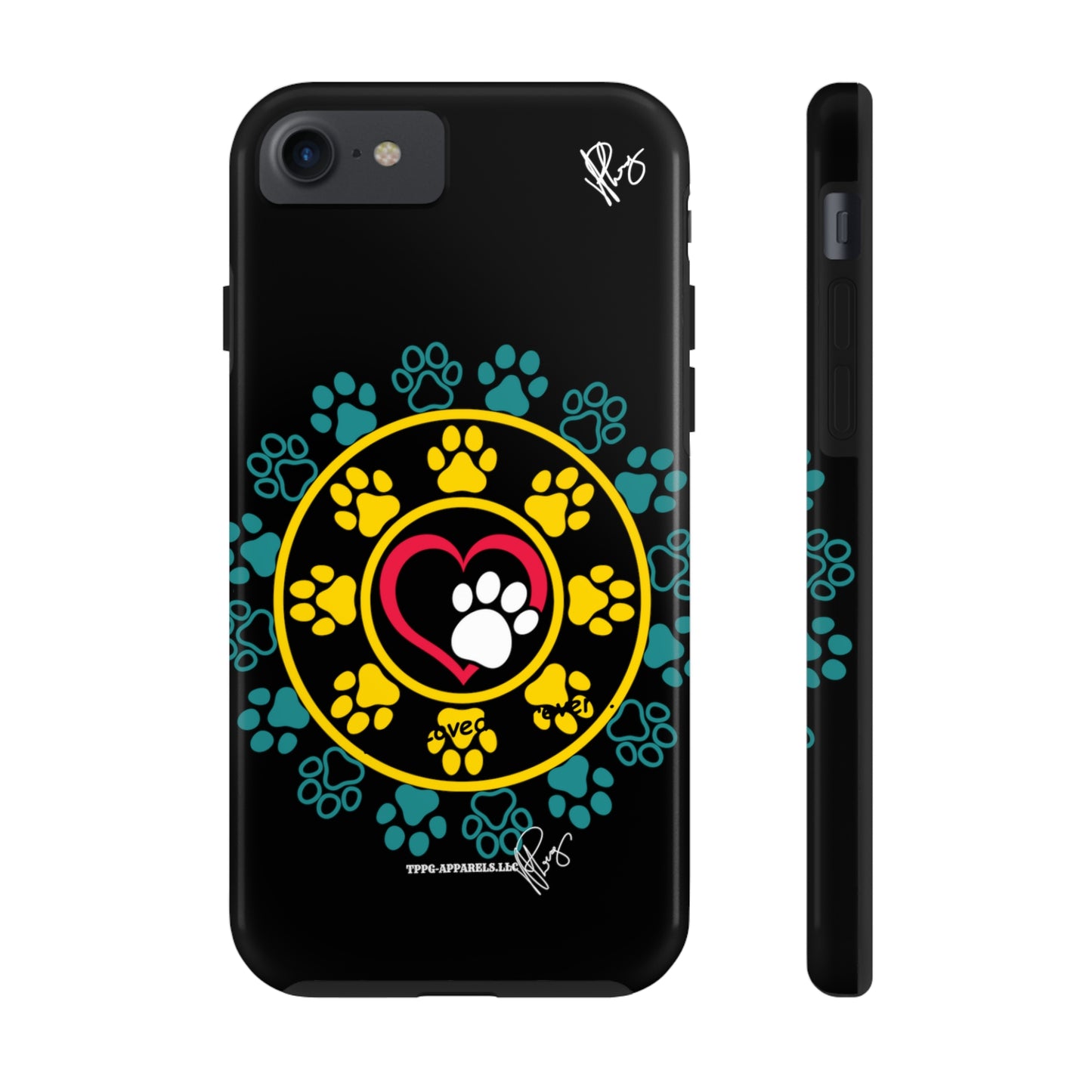 One of our Cutest Pet Designs Verision from the 'TPPG Collection' Line carries Several sizes of the "iPhone Series" Tough Phone Cases