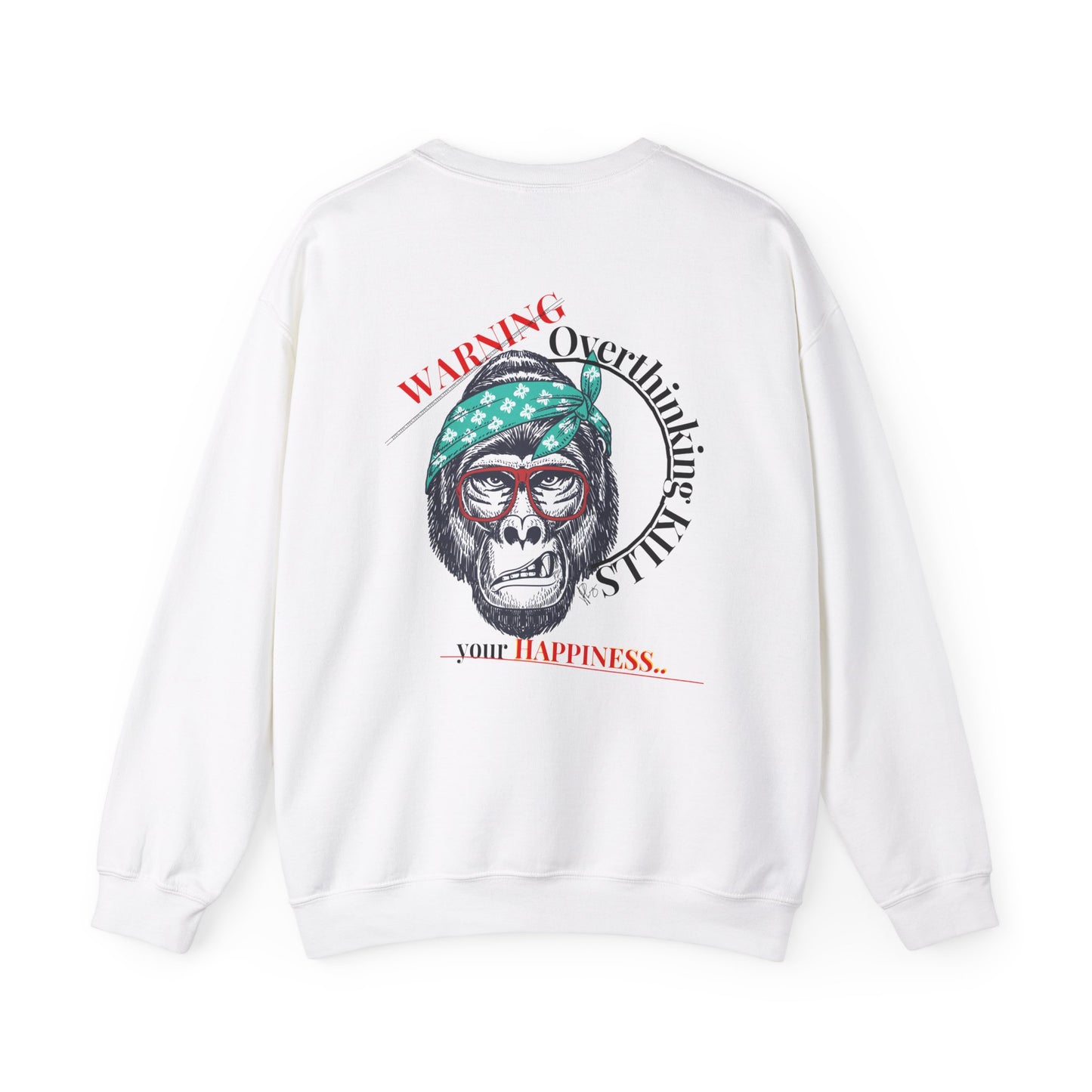 Crewneck Heavy Blend™('WARNING') Unisex Sweatshirt