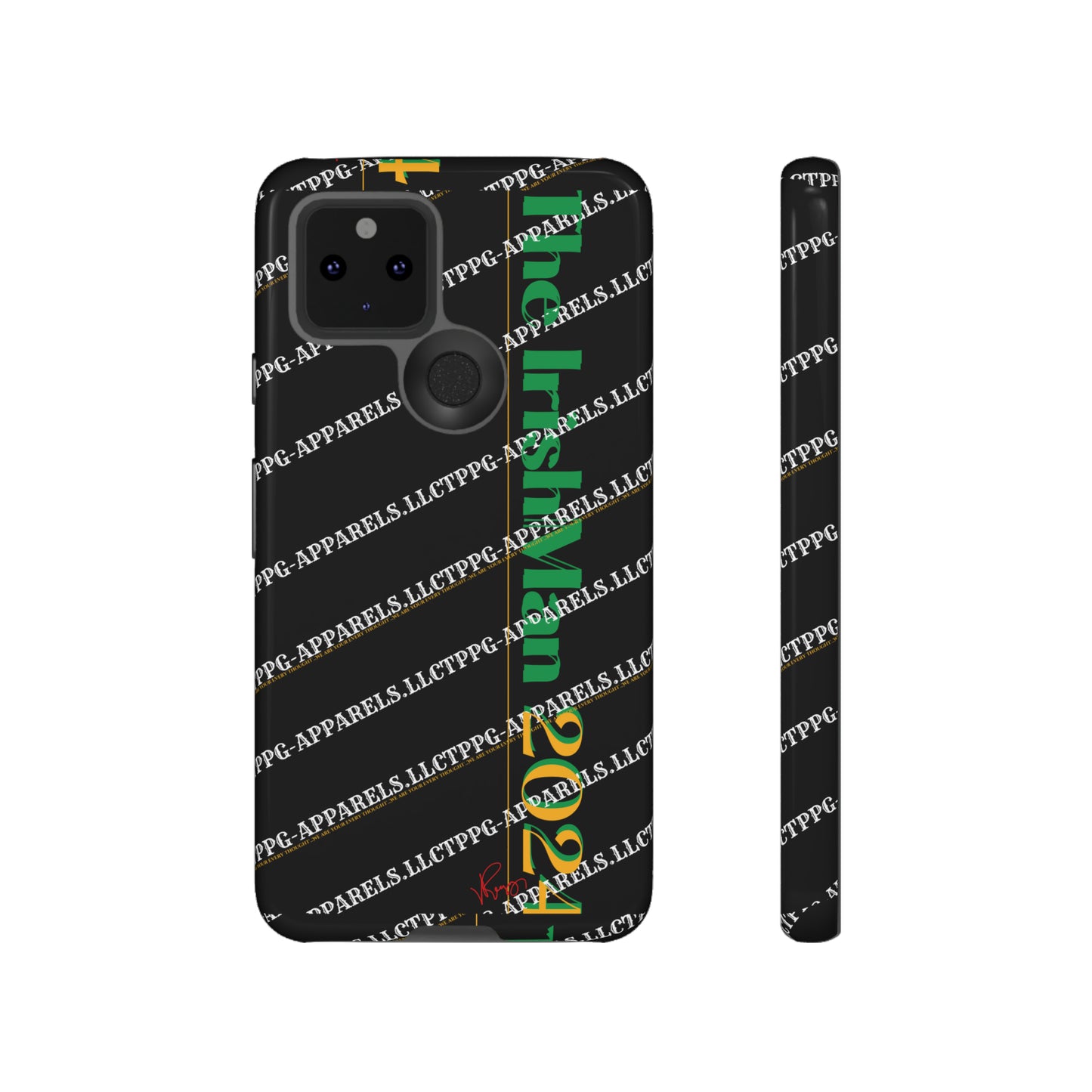 Apple iPhone/Samsung Galaxy & Google Pixel Tough "Irishman 2024" Phone Cases