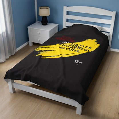 These Awesome ('Stay Humble') Velveteen Plush Blanket from the 'TPPG Quotable Collection'