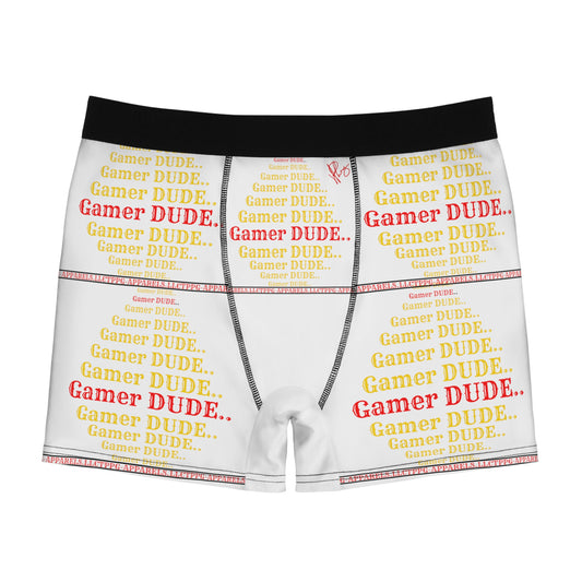 Our Sexy yet Stylish 'Gamer' - "TPPG-Apparels" Brand Lightweight Men's Boxer Briefs in White color