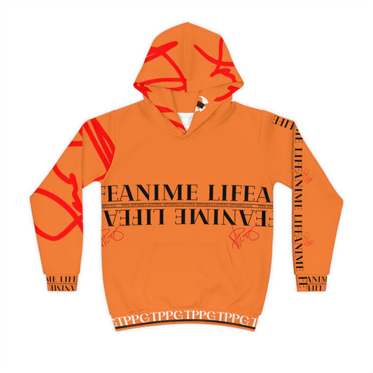 Children's (Crusta) "TPPG Anime Life & Logo" Hoodie in 6 sizes