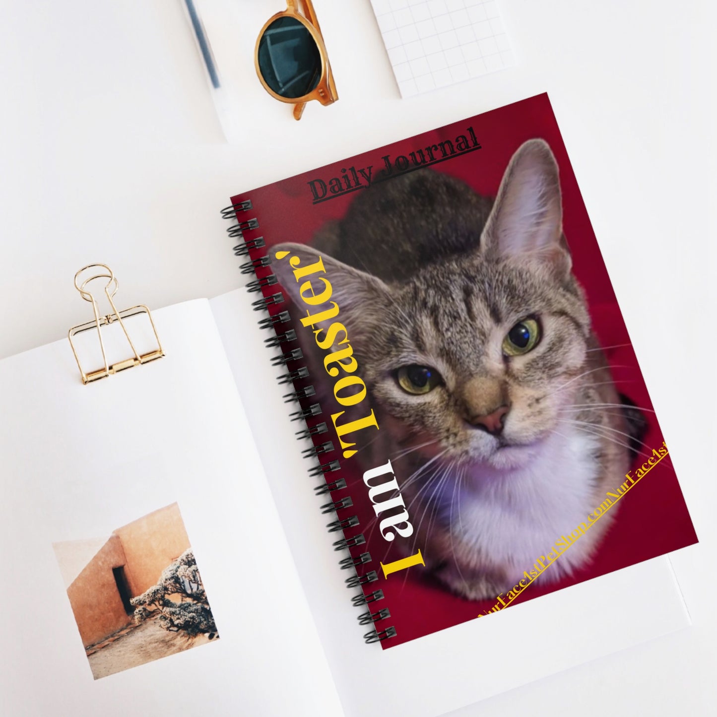 Spiral (Pet) Ruled Line "Writing" Notebook