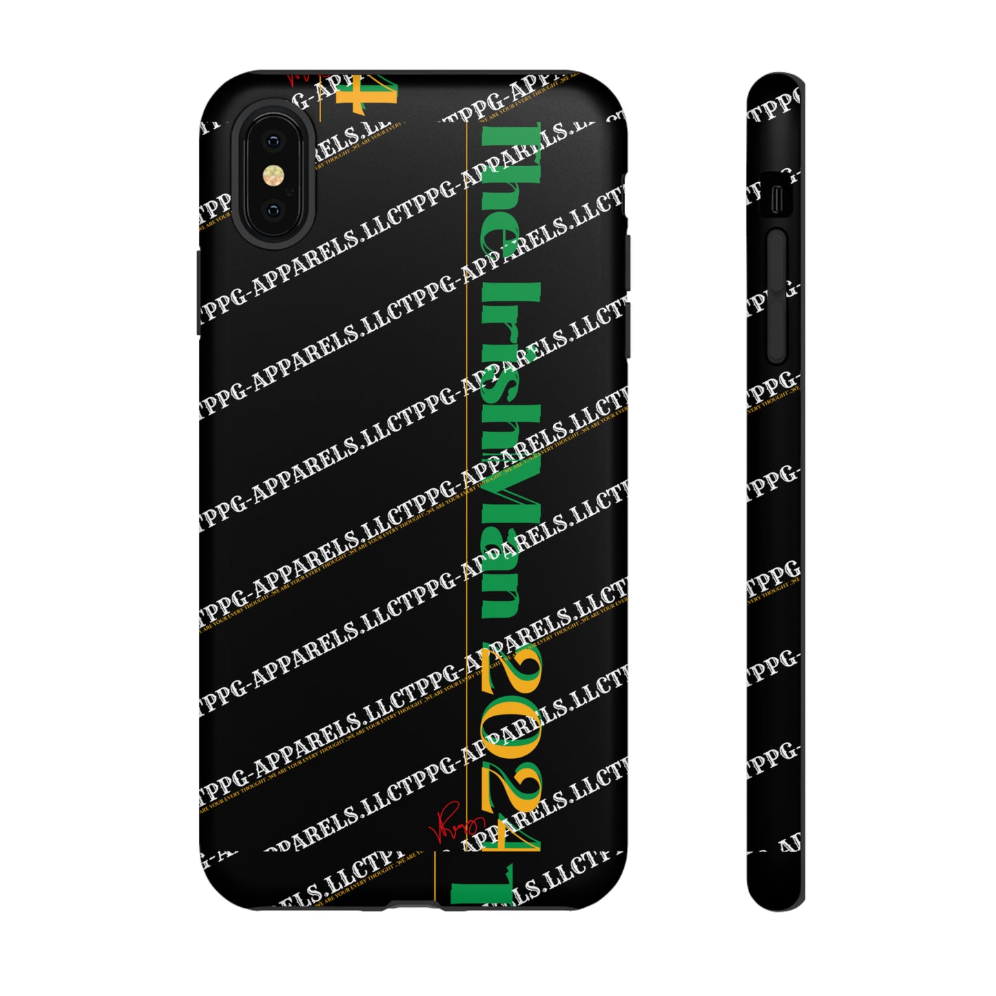 Apple iPhone/Samsung Galaxy & Google Pixel Tough "Irishman 2024" Phone Cases