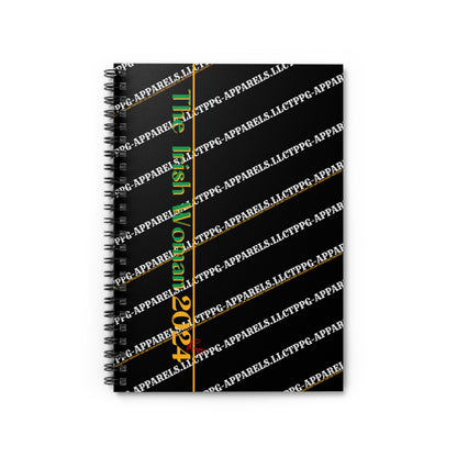 "The Irish Woman 2024"- Spiral Ruled Line Notebook