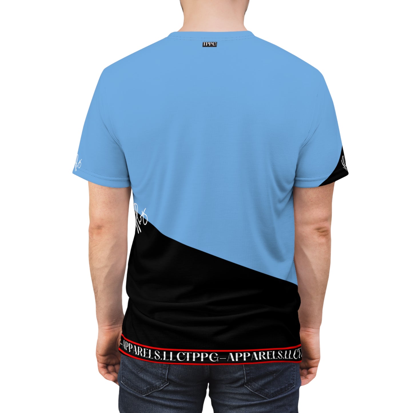 Unisex T-Shirt "Blue/Black" (Jesus/Faith) Design