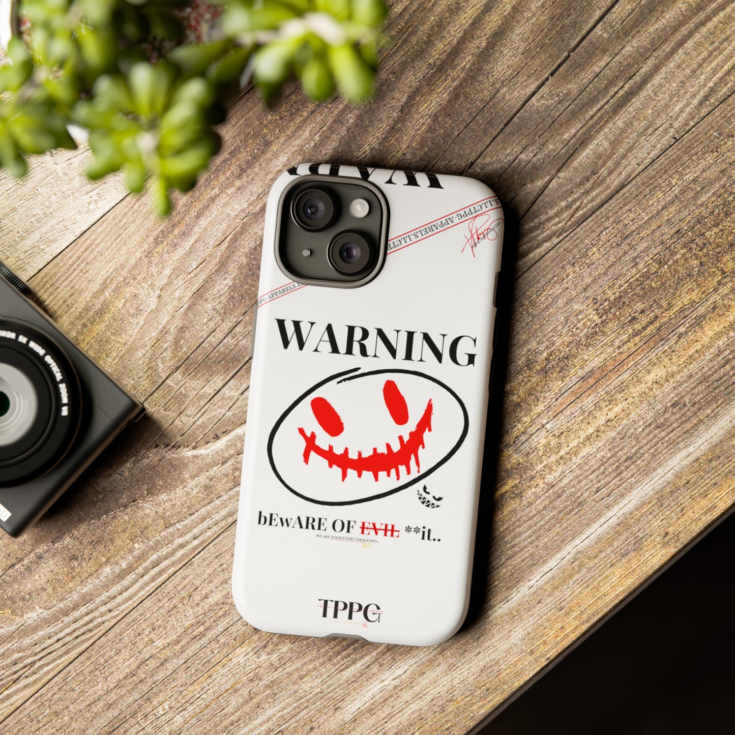 "WARNING-Evil"-Apple iPhones * Google Pixel * Samsung Galaxy Cases