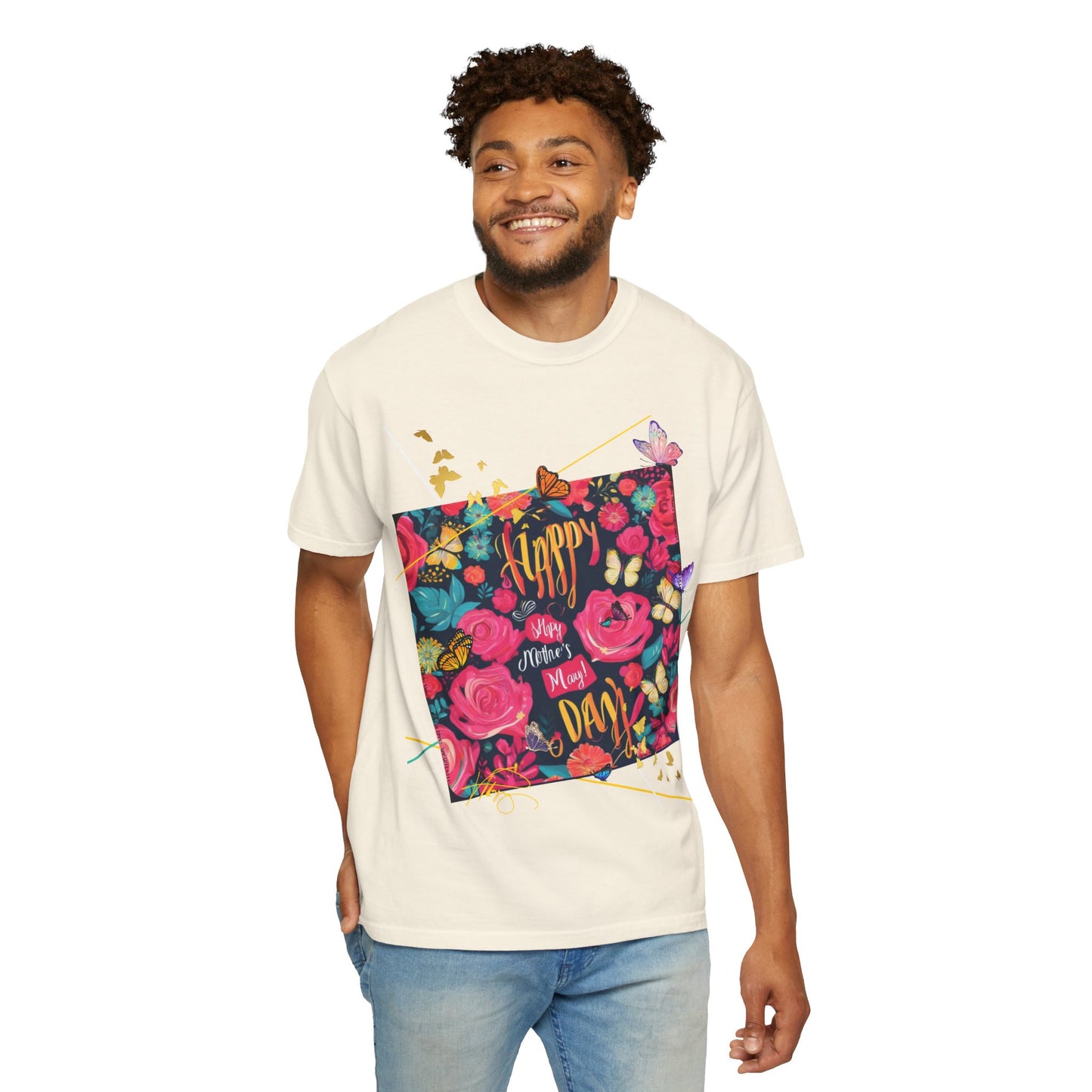 'Happy Mother's Day-Butterfly' Unisex T-shirt/Tee