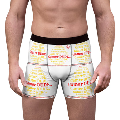 Our Sexy yet Stylish 'Gamer' - "TPPG-Apparels" Brand Lightweight Men's Boxer Briefs in White color