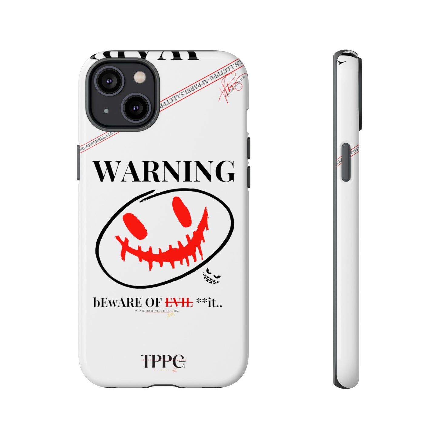 "WARNING-Evil"-Apple iPhones * Google Pixel * Samsung Galaxy Cases