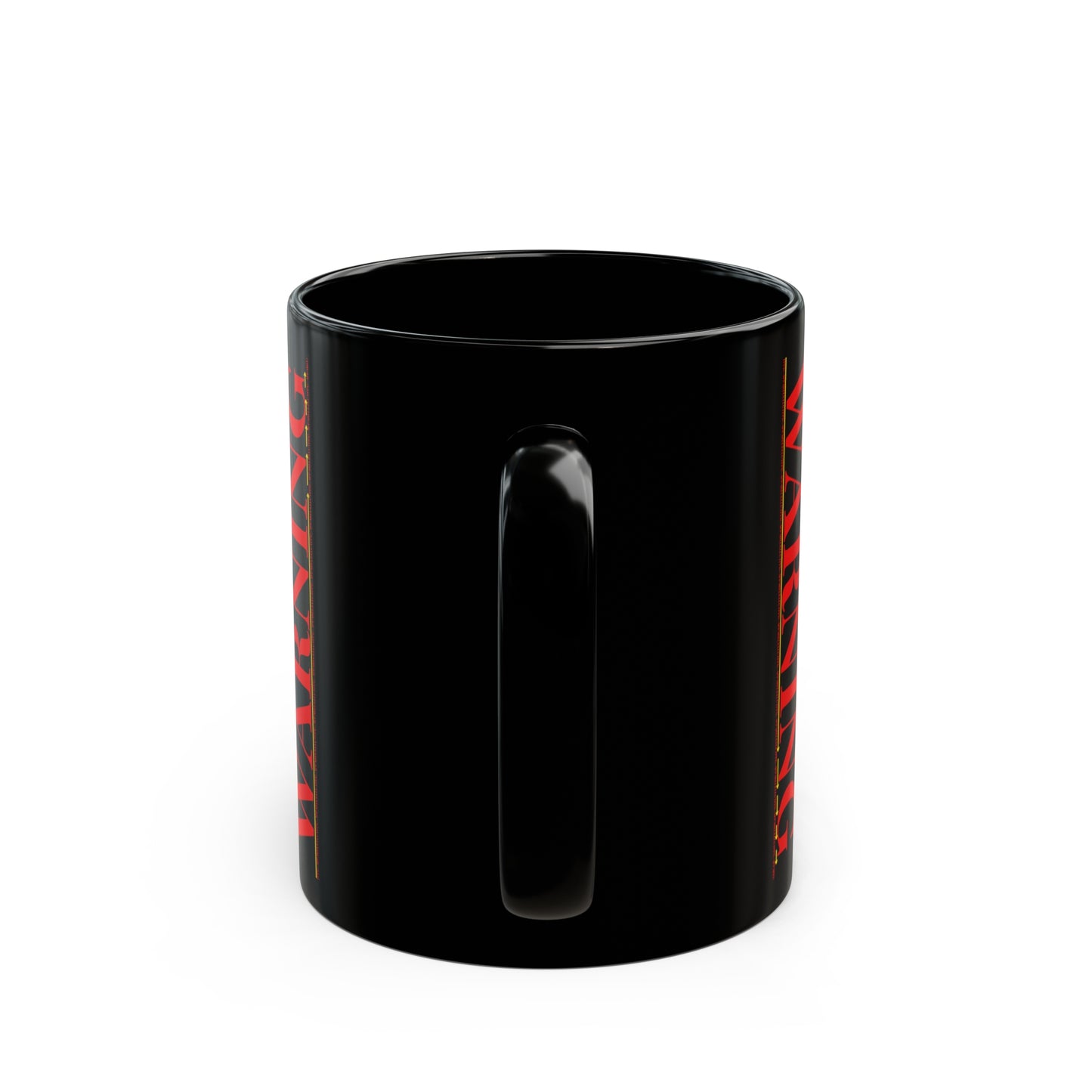 Black (WARNING) Mug (Sizes: 11oz & 15oz)