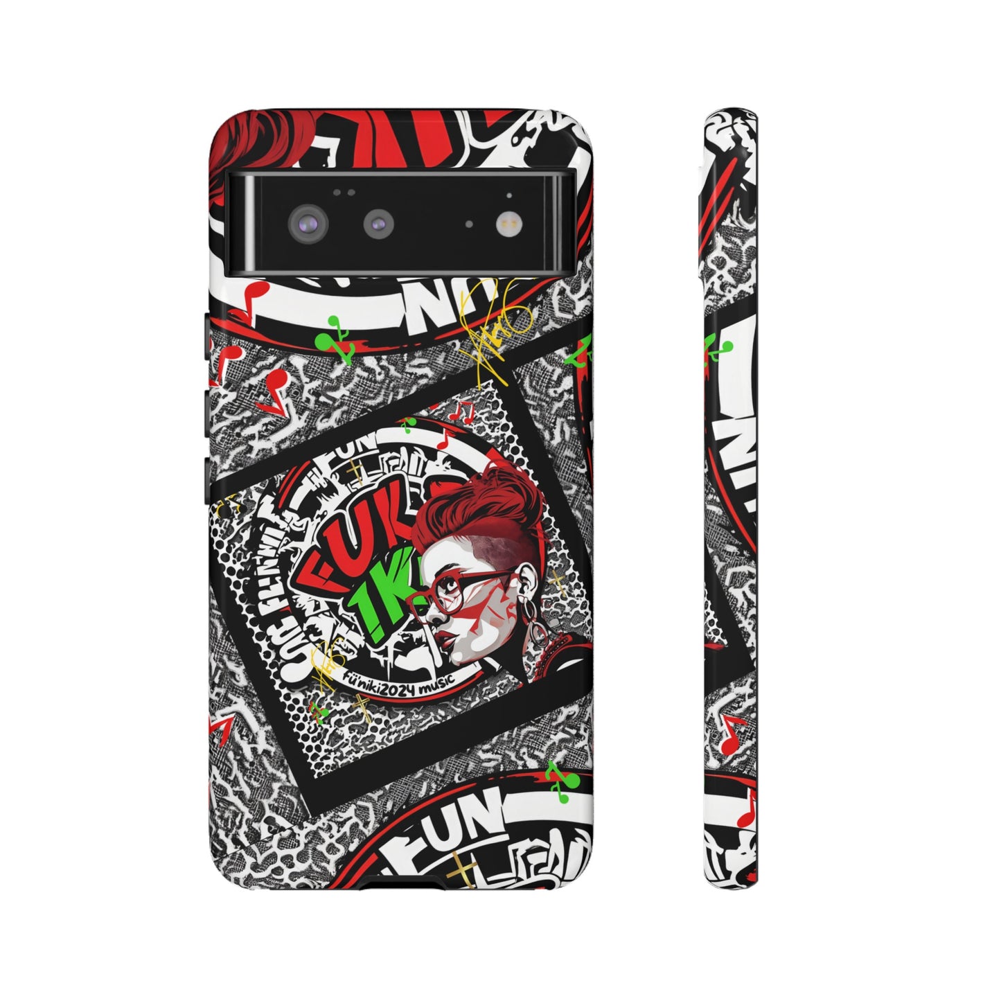 "Fun'iki2024" Music Logo iPhone/Google Pixel/Samsung Phone Cases